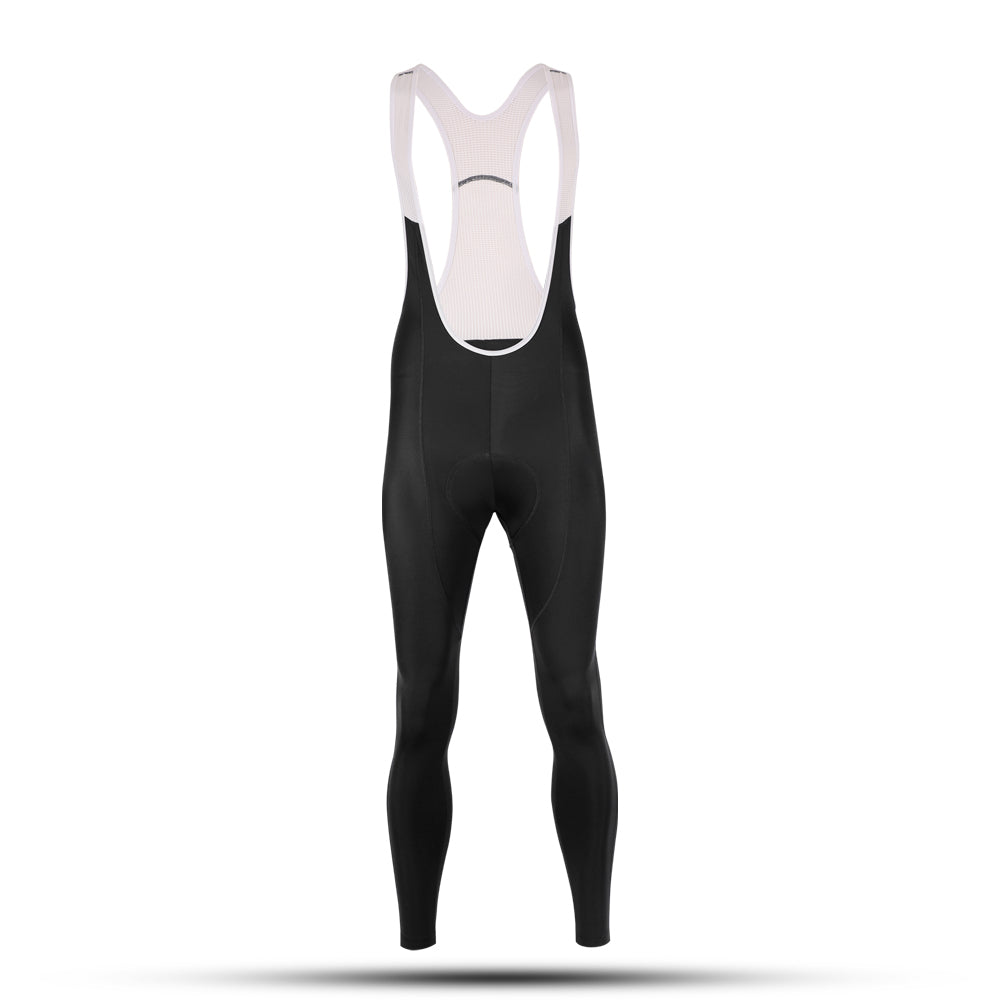 Black cycling bib tights