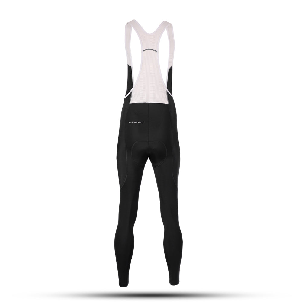 Black cycling bib tights