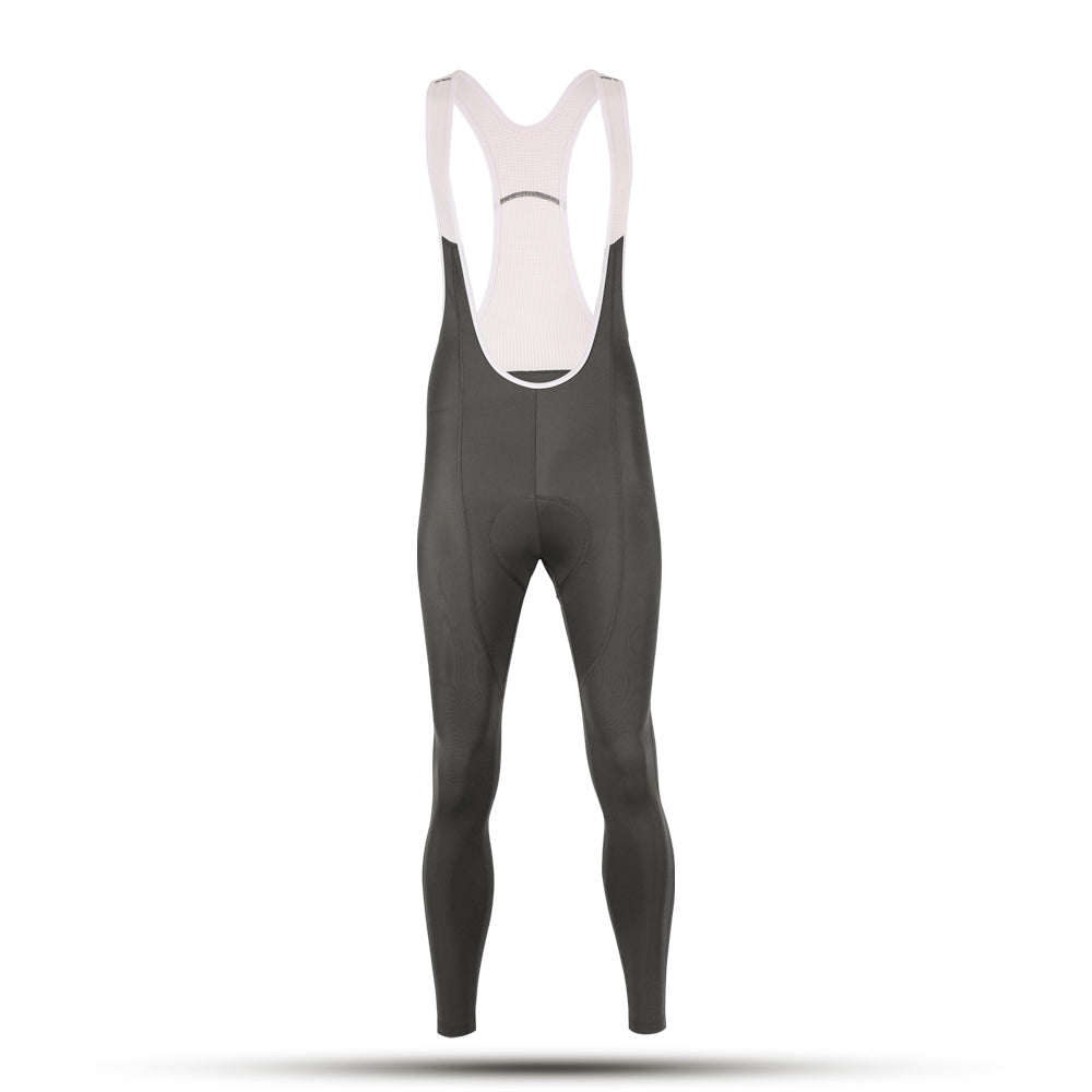 Grey cycling bib tights