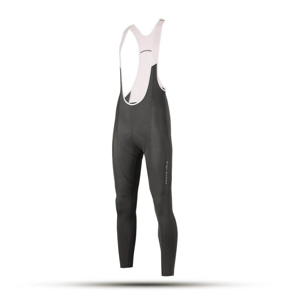 Grey cycling bib tights