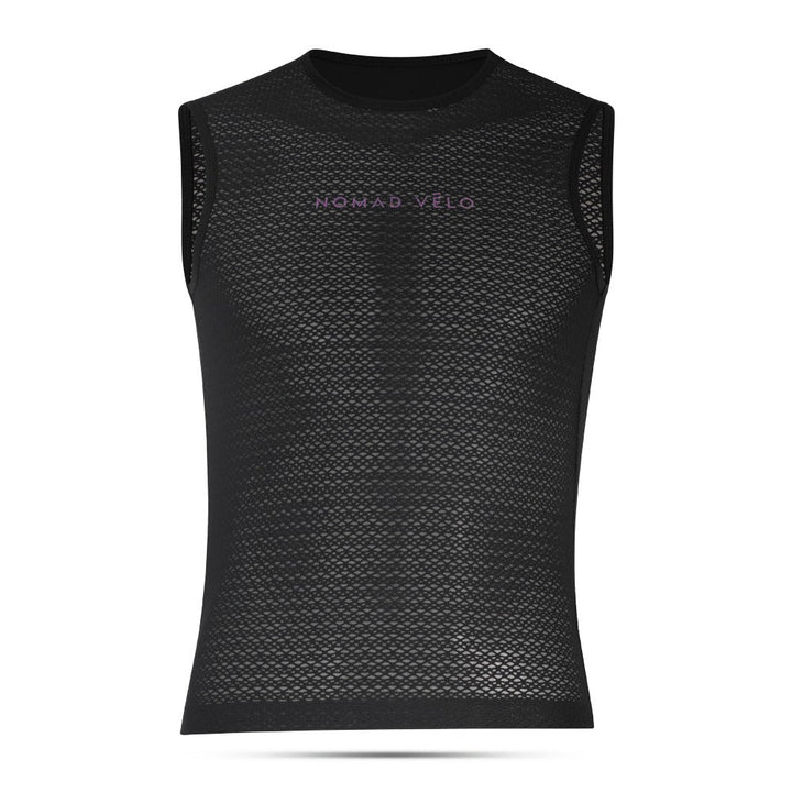 Seamless Summer Cycling Base Layer with Breathable Fit – Nomad Base Layer Black