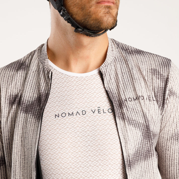 Breathable White Cycling Base Layer for Summer – Nomad Base Layer White