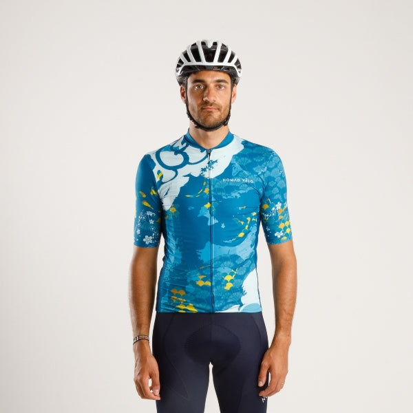 Sea-Inspired Aero Jersey for Coastal Rides – Mediterranean Jersey