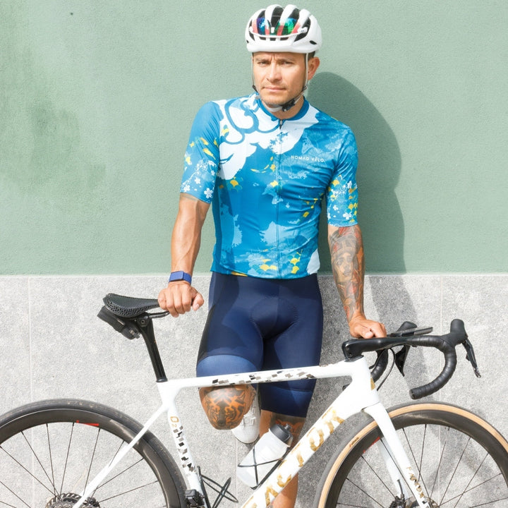 Race-Ready Navy Blue Cycling Bib Shorts – Nomad Bib Shorts Navy Blue